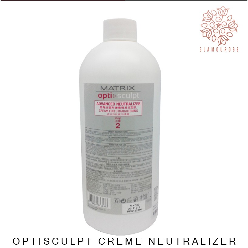 ❤️Glamouroseshop❤️ Matrix Optisculp Creme Neutralizer 1000ml