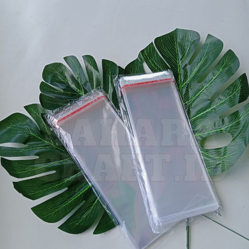 Jual Plastik Opp 7x15cm 100 Lembar Plastik Opp Lem Seal Plastik Uang Kertas Plastik Bahan 8477