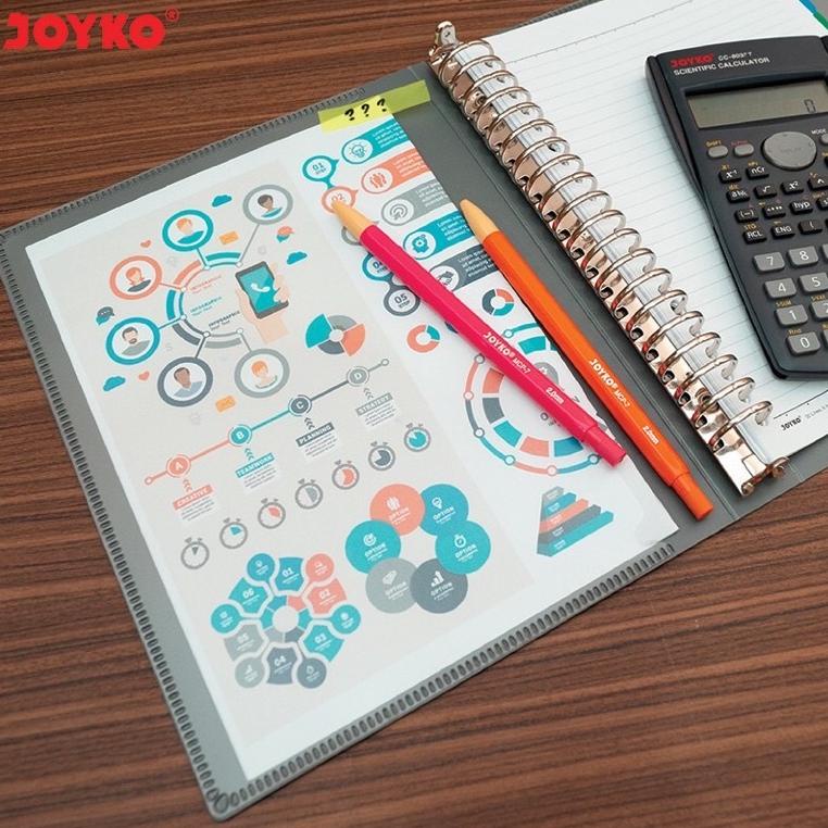 

[KODE PRODUK L9RWW7396] Binder Note Joyko A5-TSPL-M507