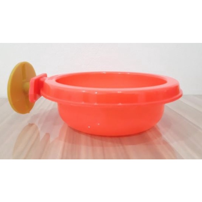 Single Pet Bowl Gantung tempat makan anjing kucing