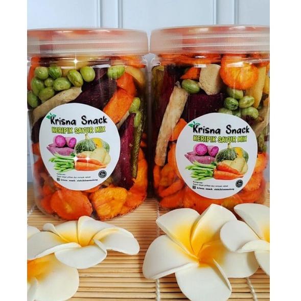 

GREAT SALES ニ KERIPIK SAYUR MIX TOPLES 800 ML(wortel,buncis,edamame (kedelai jepang),white talas,purple potatoes,honey potatoes,kentang) Qღ