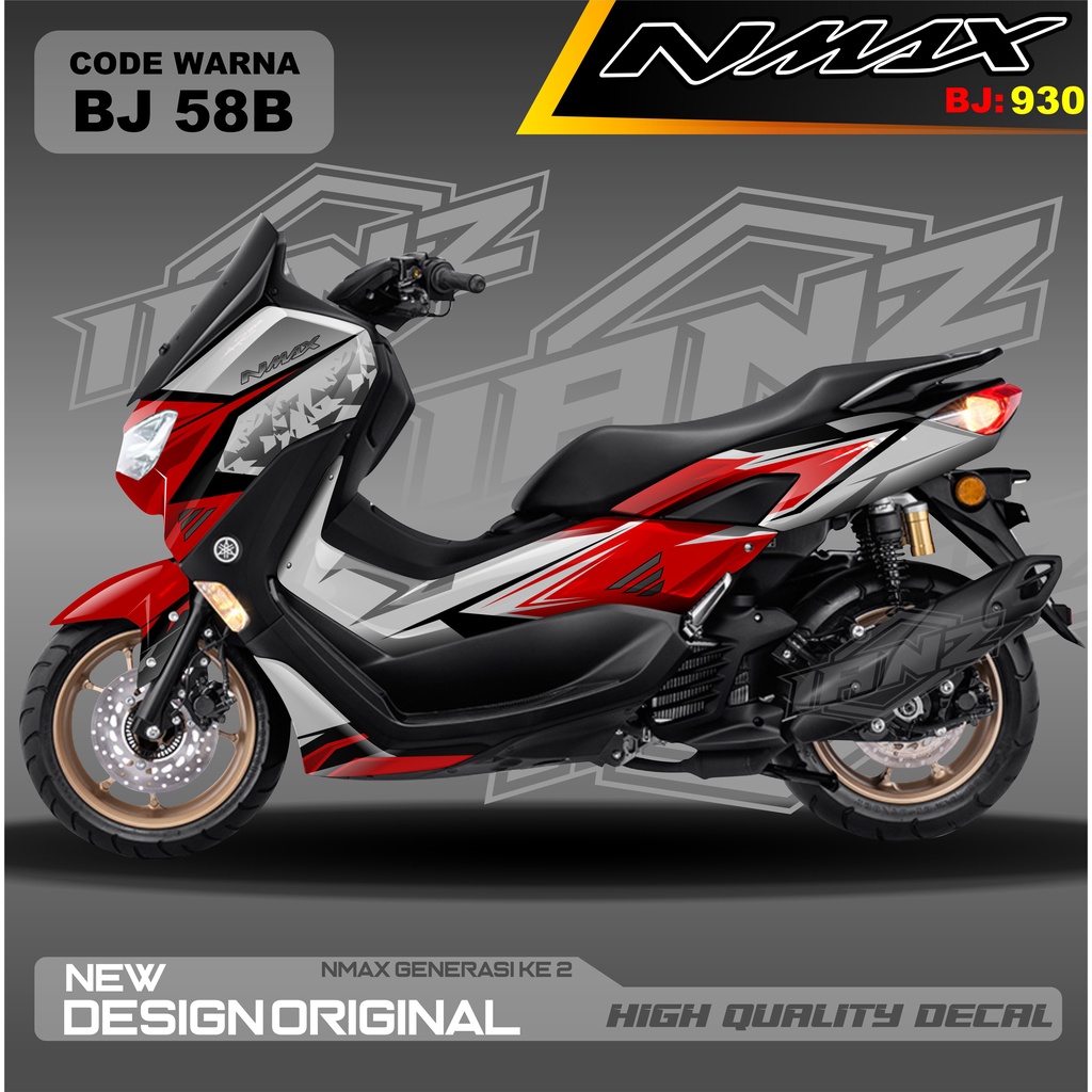 DECAL STIKER ALL NEW NMAX FULL BODY MOTOR / DECAL FULL BODY NMAX / sticker nmax / decal nmax / stiker motor nmax / decal new nmax /DECAL STIKER FULL BODY NMAX / STIKER DECAL NMAX TERBARU