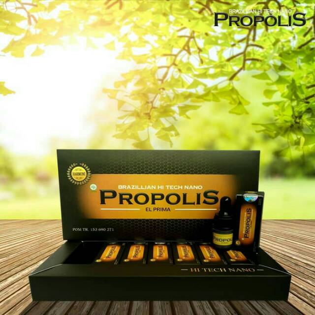 Hi Tech Nano Propolis Brazilian Asli Original