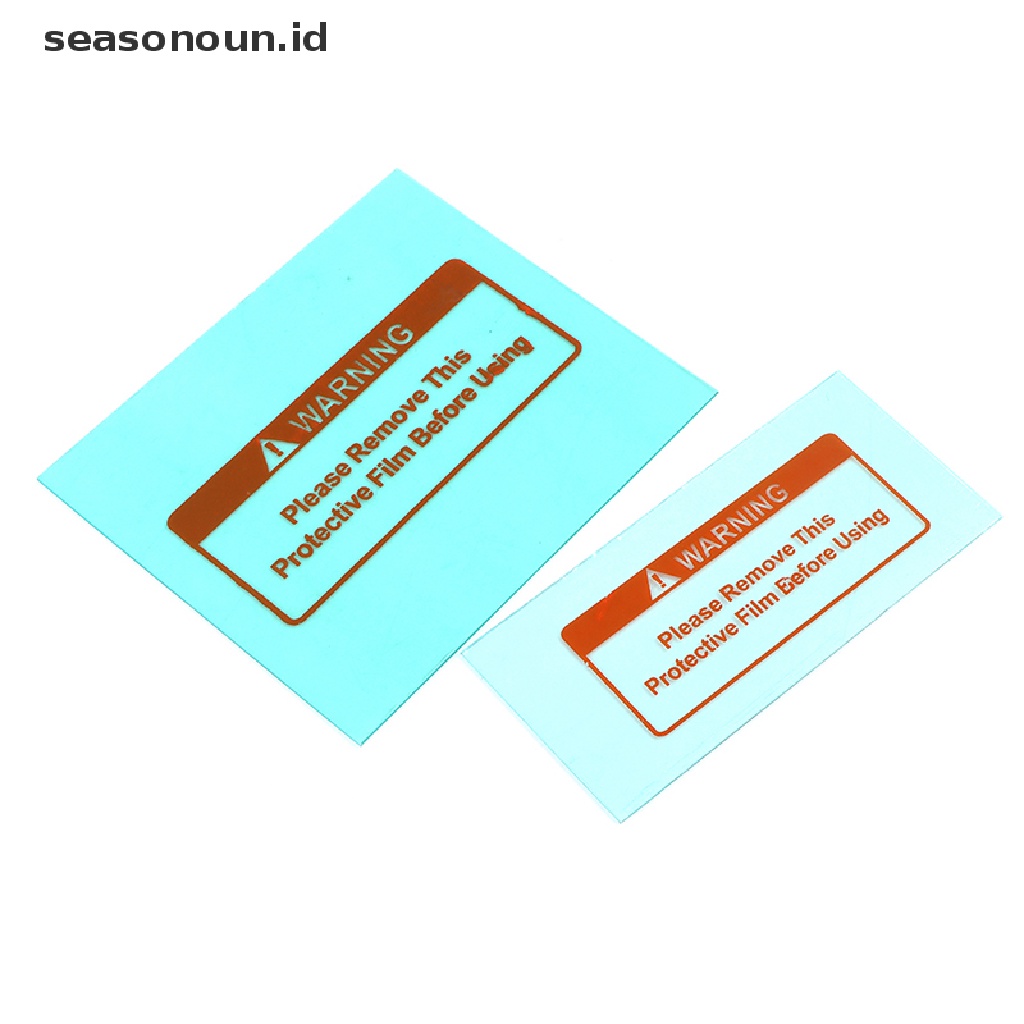 【seasonoun】 5PCS Plastic Plate Cover(PC) of the Auto Solar Darkening Welding Helmet .