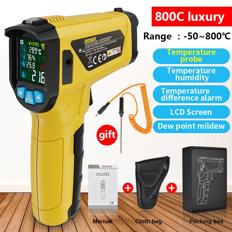 Jual MESTEK Digital infrared Thermometer IR laser Temperature Sensor