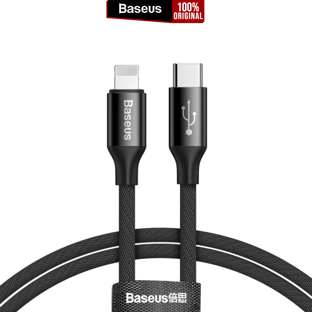 

Kabel USB C to Lightning Cable Baseus Yiven Macbook to iPhone iPad