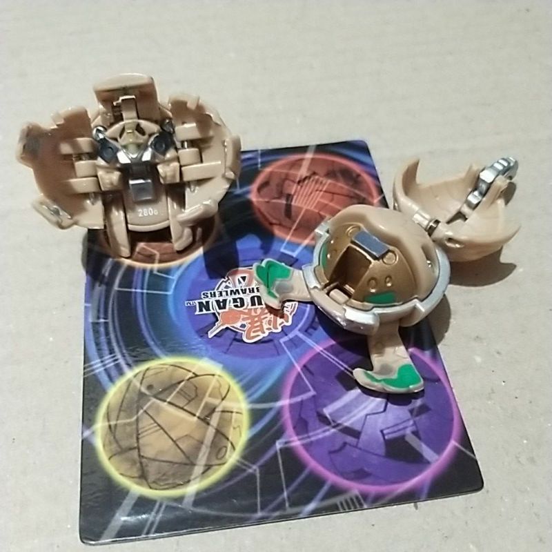 BAKUGAN LASERMAN & SCORPION ORIGINAL