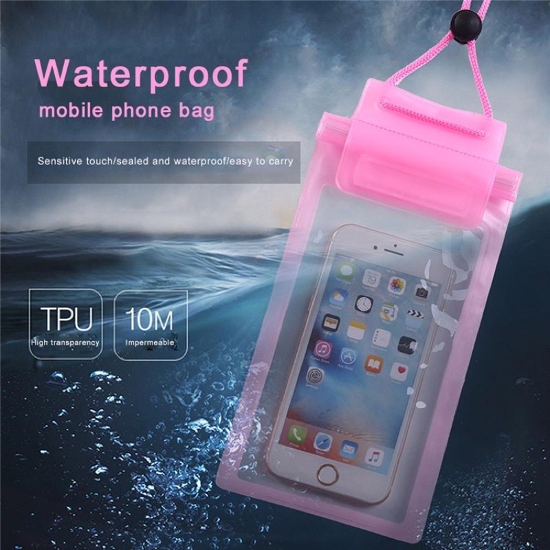 WATERPROOF XL WP10M ANTI COVID VIRUS CORONA MUAT SAMSUNG NOTE 20ULTRA  S22ultra Kantong Pelindung HP Anti Air Hujan Berenang Sarung Phone Waterproof Bag Pouch