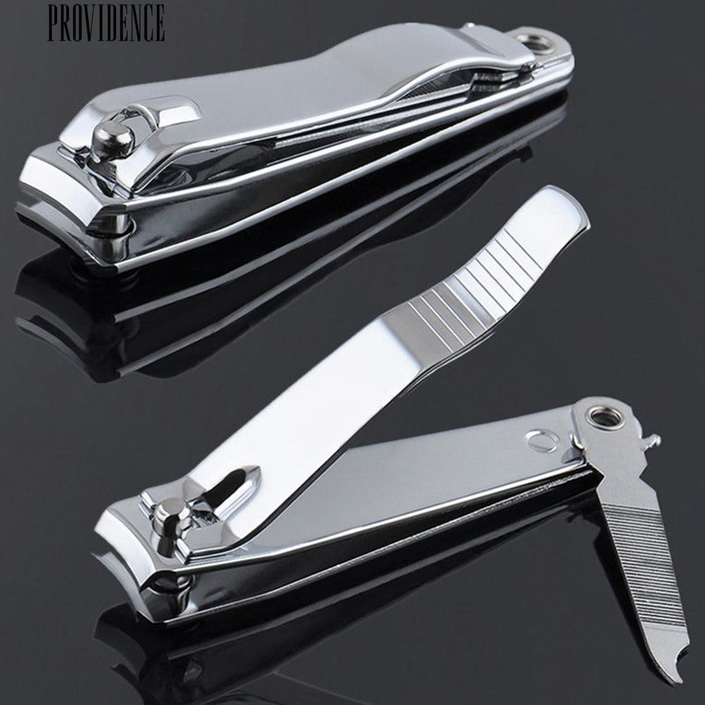 [Bayar Di Tempat] Stainless Steel Nail Toe Clipper Cutter Pemangkas Gunting Manicure Pedicure Alat