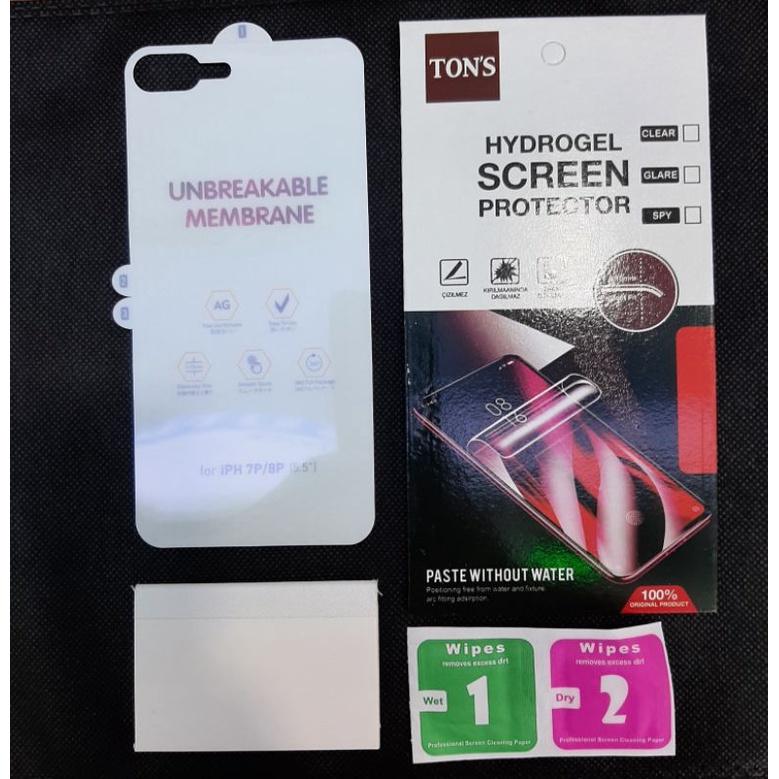 Iphone 7 Plus 8 Plus anti gores belakang back hydrogel