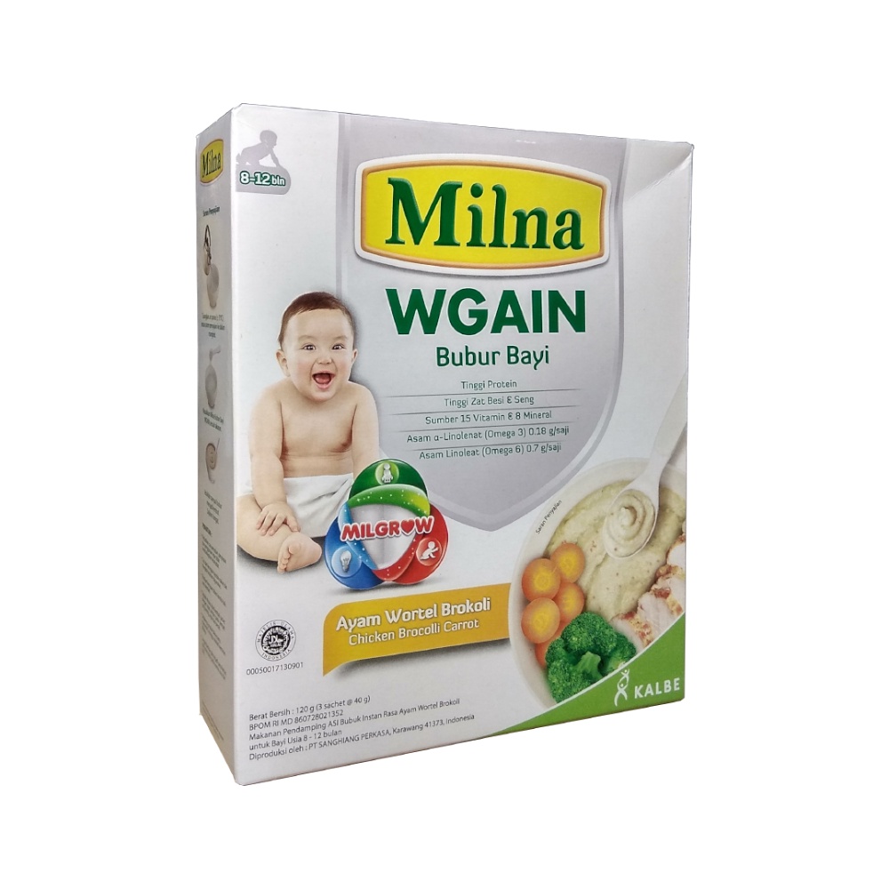 Milna Wgain Bubur Bayi 8-12 Month