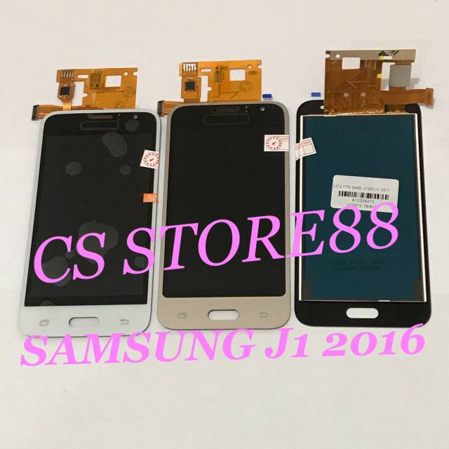 LCD 1 SET SAMSUNG GALAXY J1 2016 J120 J120F ORIGINAL KONTRAS
