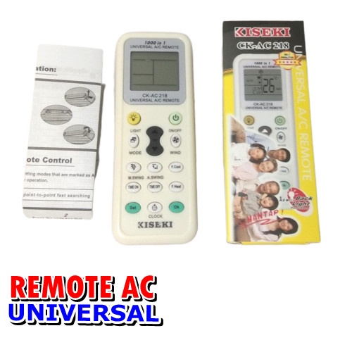 Remot AC universal remot control AC