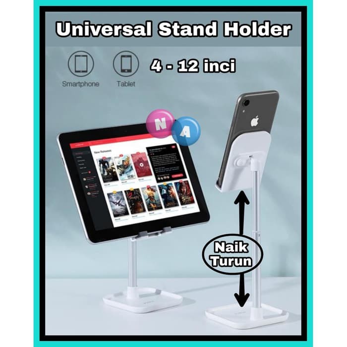 Stand Holder Hp Universal Stand Holder Tablet - Dudukan Hp US 4
