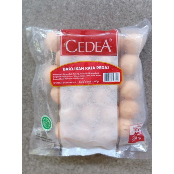 

Baso Pedas 500gr