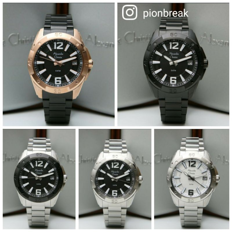 JAM TANGAN COWOK CLASSIC AC 8608 | AC8608 PRIA ORIGINAL