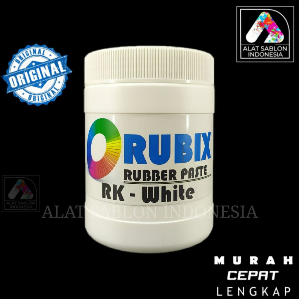 TINTA RUBBER SABLON KAOS PASTA RK DOFF 500GR
