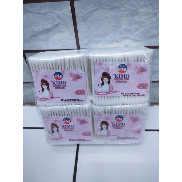 korek kuping isi 100pcs KIMO dewasa / korek kuping Kimo baby / cotton buds