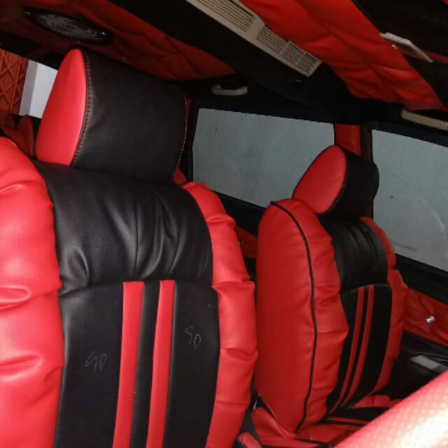 Sarung jok cover jok avanza model sopa