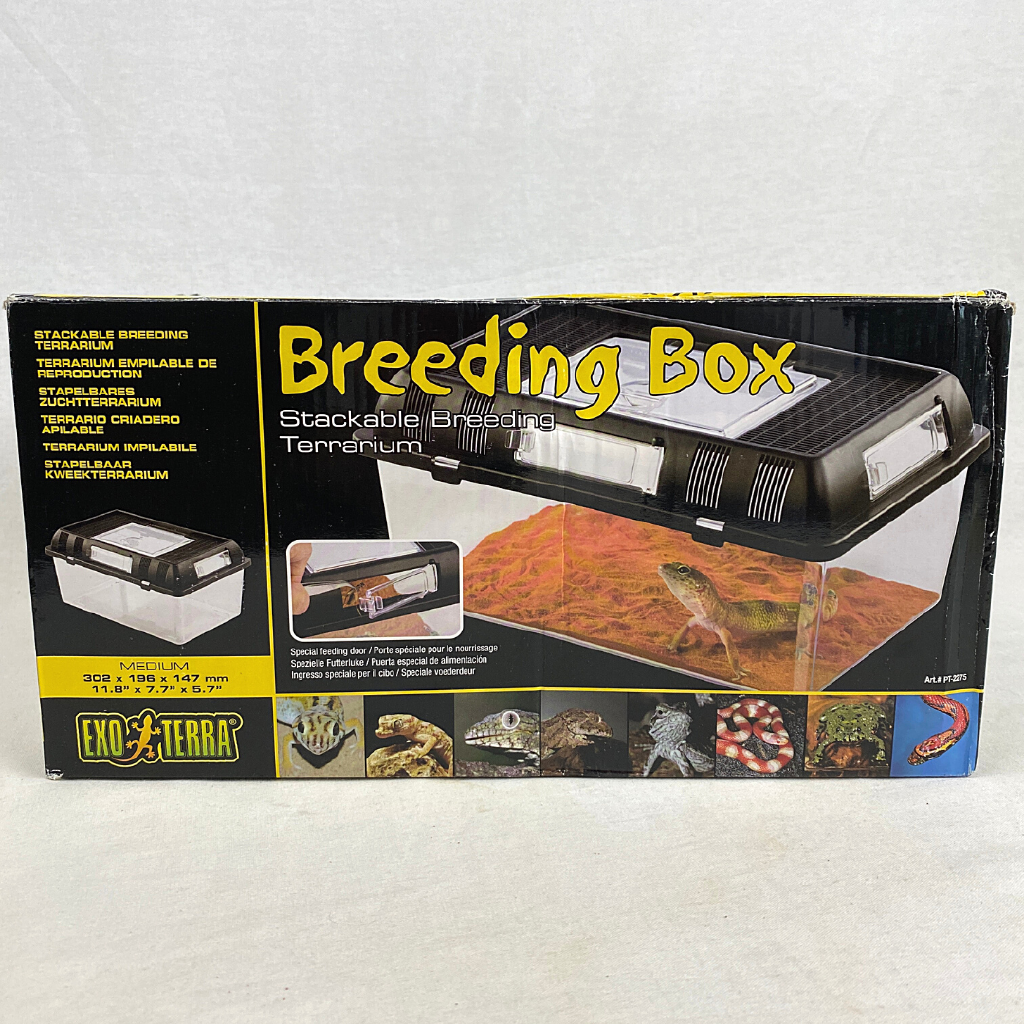 

EXOTERRA Kandang Reptil BREEDING Box Medium 30.2x19.6x14.7 cm