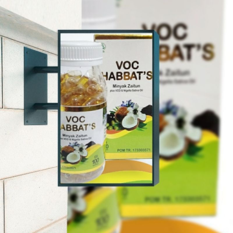 Herbal Kolesterol Turunkan Kolesterol Dengan Cepat dan Aman Bi idznillaah, VOC Habbat's Herbal Kolesterol