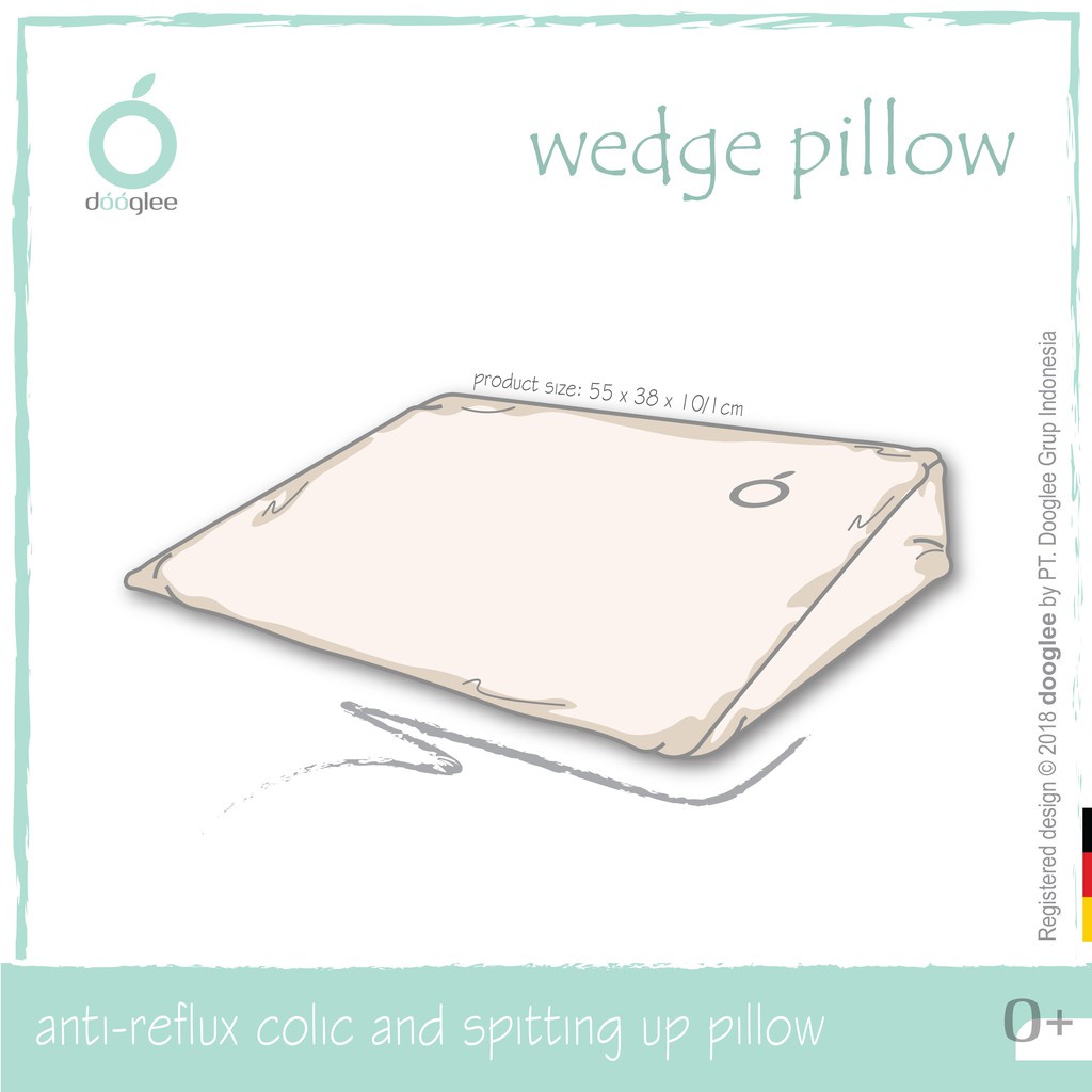 DOOGLEE WEDGE PILLOW