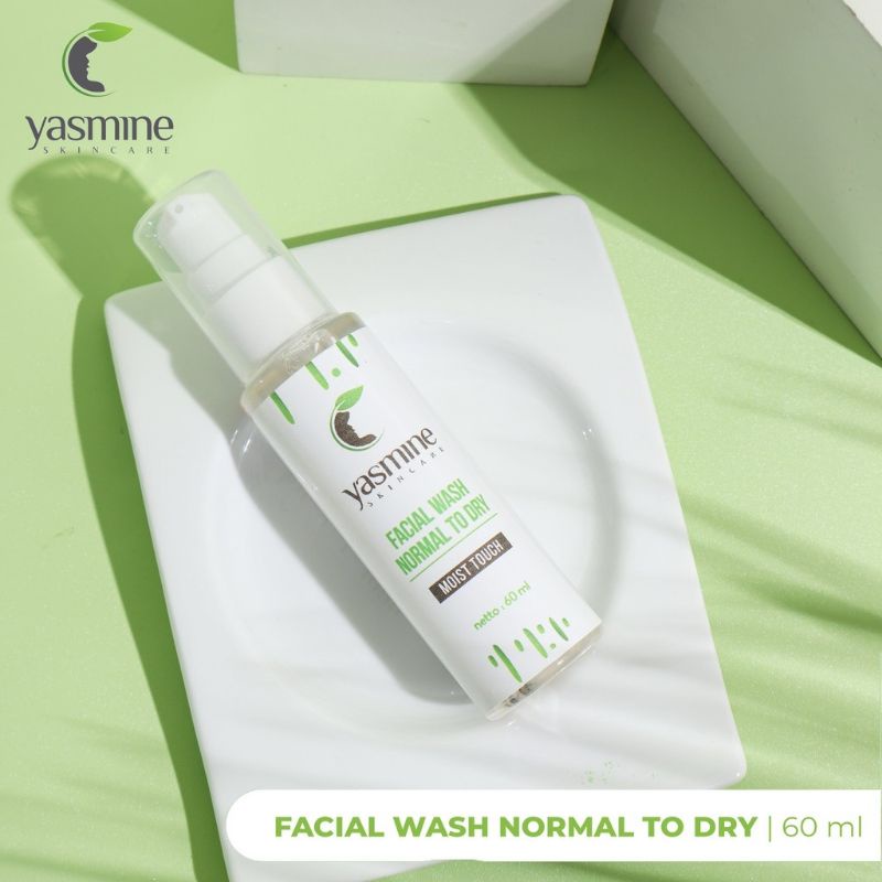 YASMINE SKINCARE > FACIAL WASH NORMAL TO DRY > KULIT NORMAL
