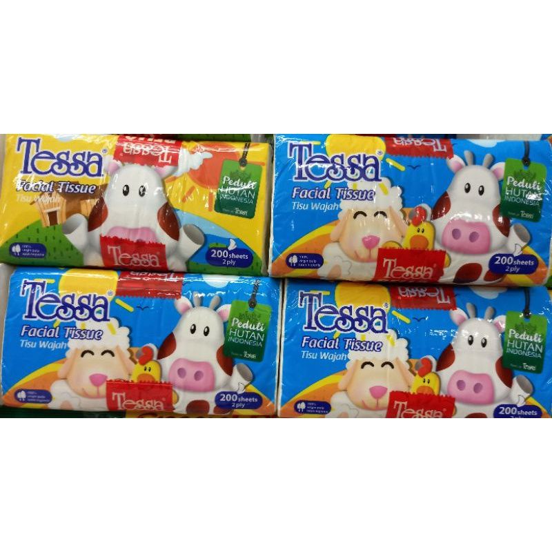 Tissue Tessa 200 + 200 sheets