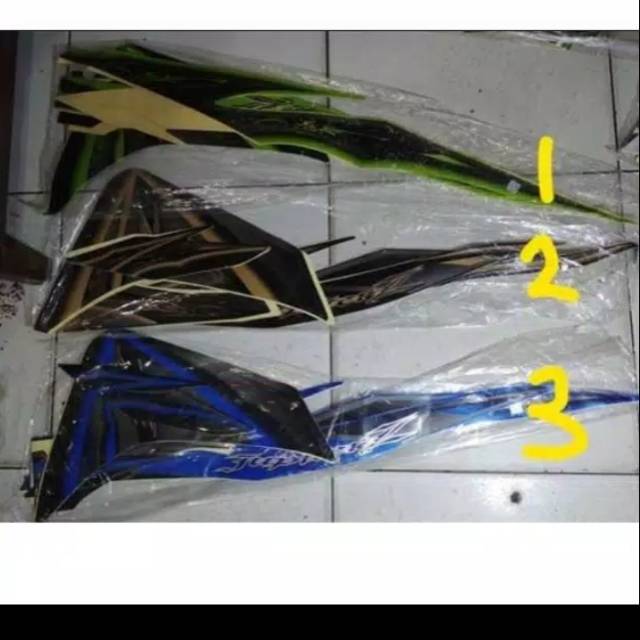 Striping/sticker Jupiter z robot 2010