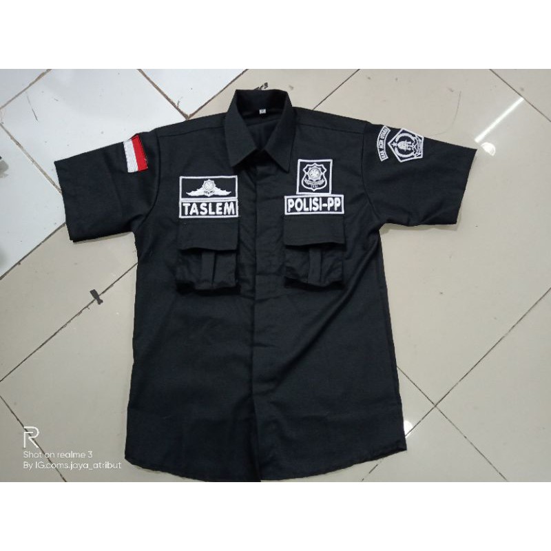 kemeja+bordir timbul ppns/penyidik polpp&polri