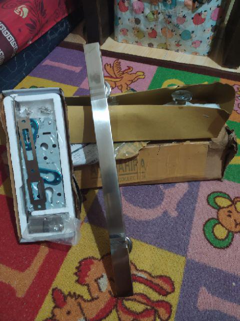 Handle Pintu Rumah Minimalis 45cm 1paket Hemat