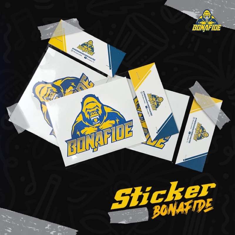 

BONAFIDE STICKER