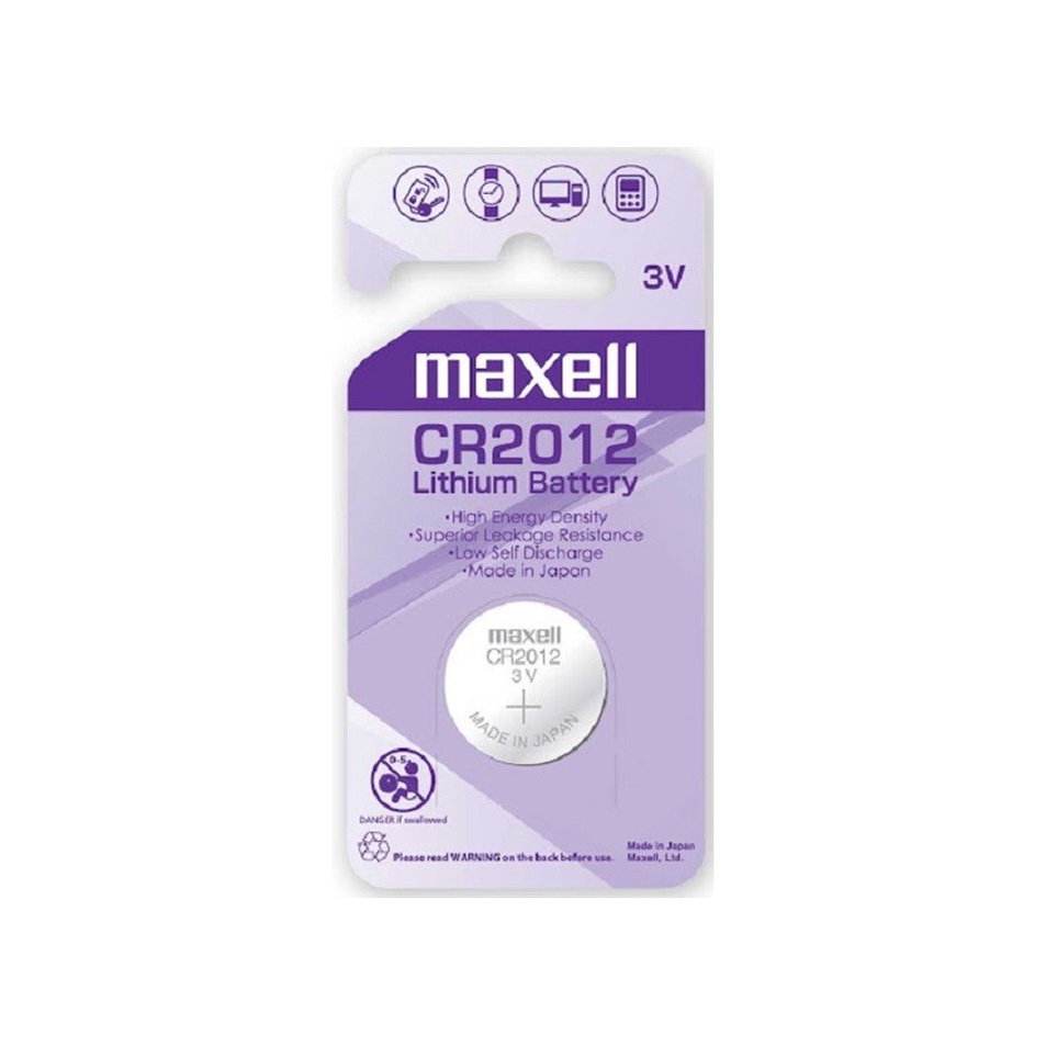 Baterai CR2012 CR 2012 Maxell Original Battery 3V