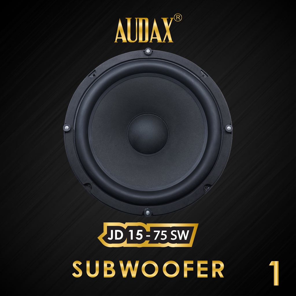 Audax - Speaker Pasif 15" Jordan JD 15-75 SW Sub Woofer