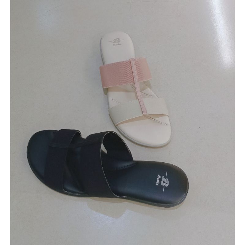 BATA Sandal Wanita BARBARA BLACK/CRAEM-5716191/5913191