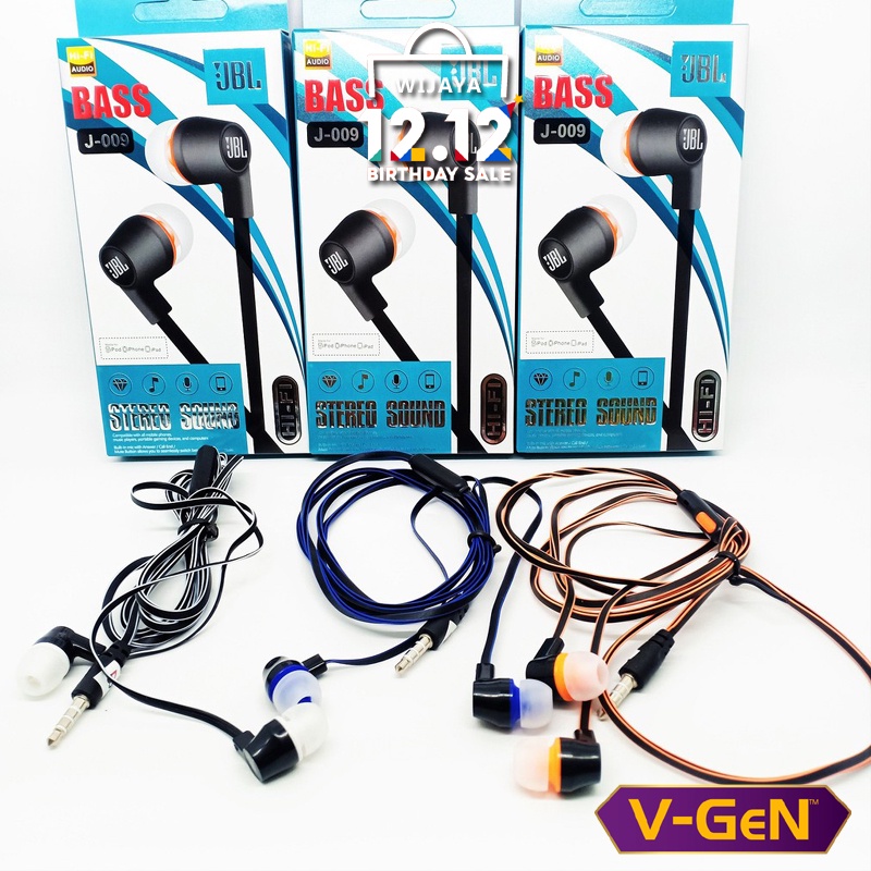 Headset JBL J-009 Extra Bass Ori