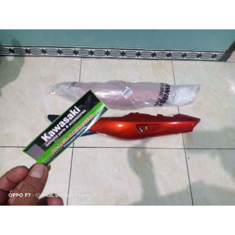 cover body belakang ninja rr old orange original Kawasaki