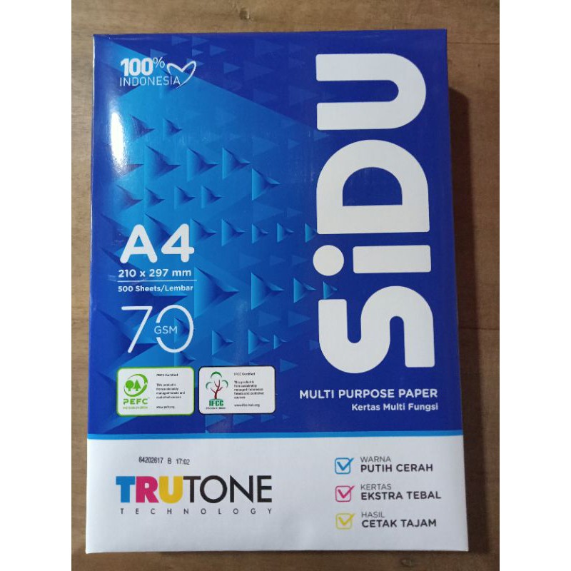 

Kertas HVS A4 70 Gsm (100 lembar) / HVS ECER / HVS MURAH