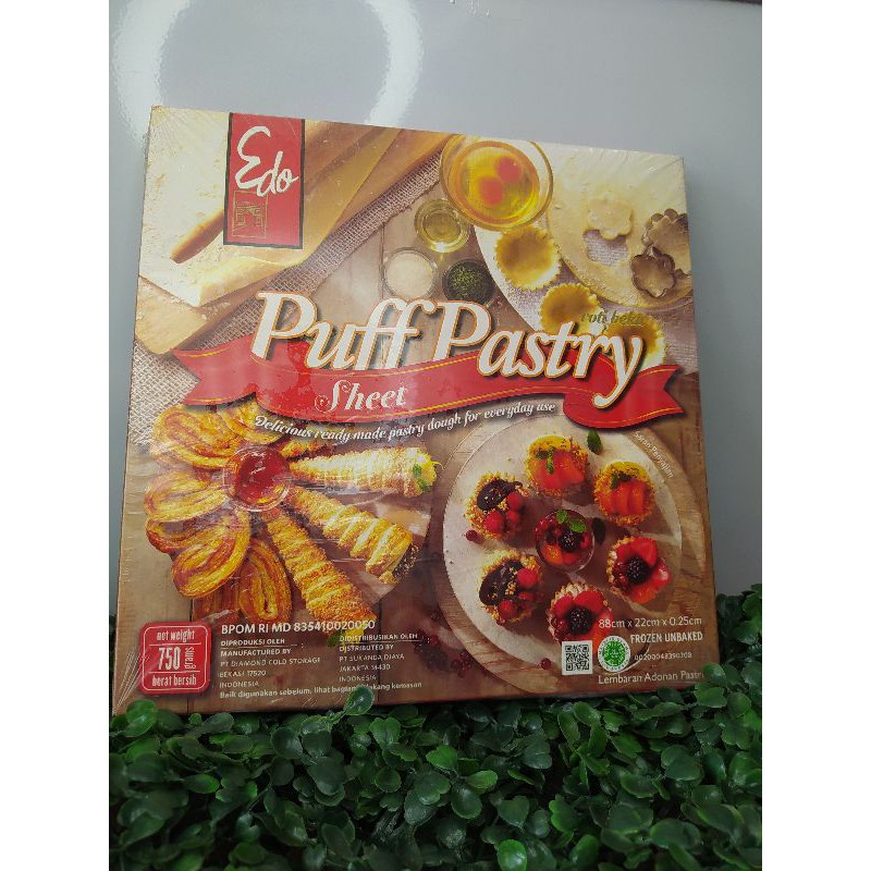 

Puff Pastry Sheet 88cm×22cm×0,25cm 750gr