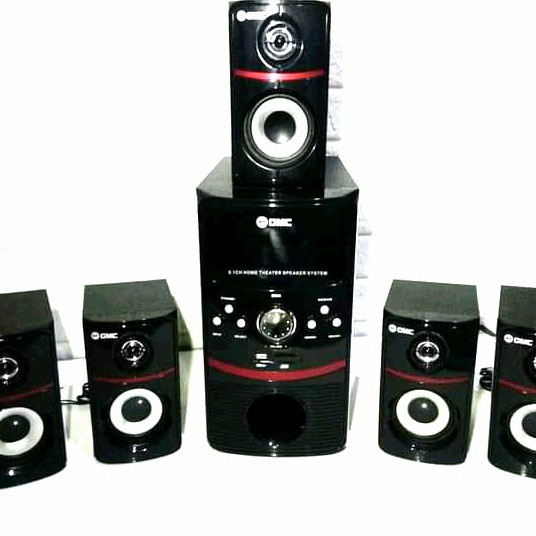 Speaker GMC 5.1ch Home Theater System USB Radio Original