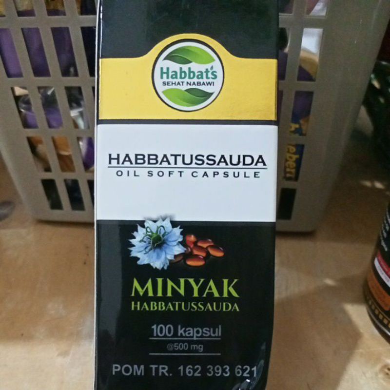 Habbatussauda oil soft capsule