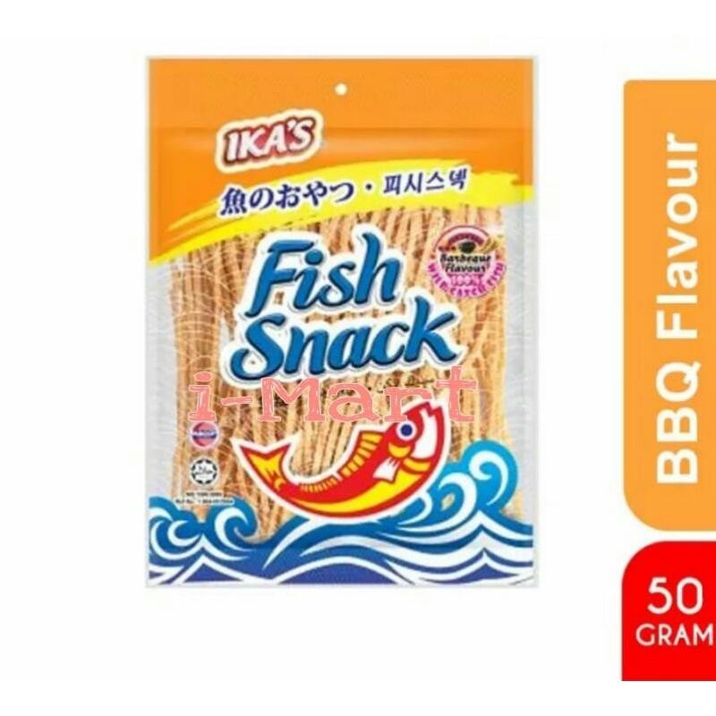 

Ikas Fish Snack BBQ 50gr