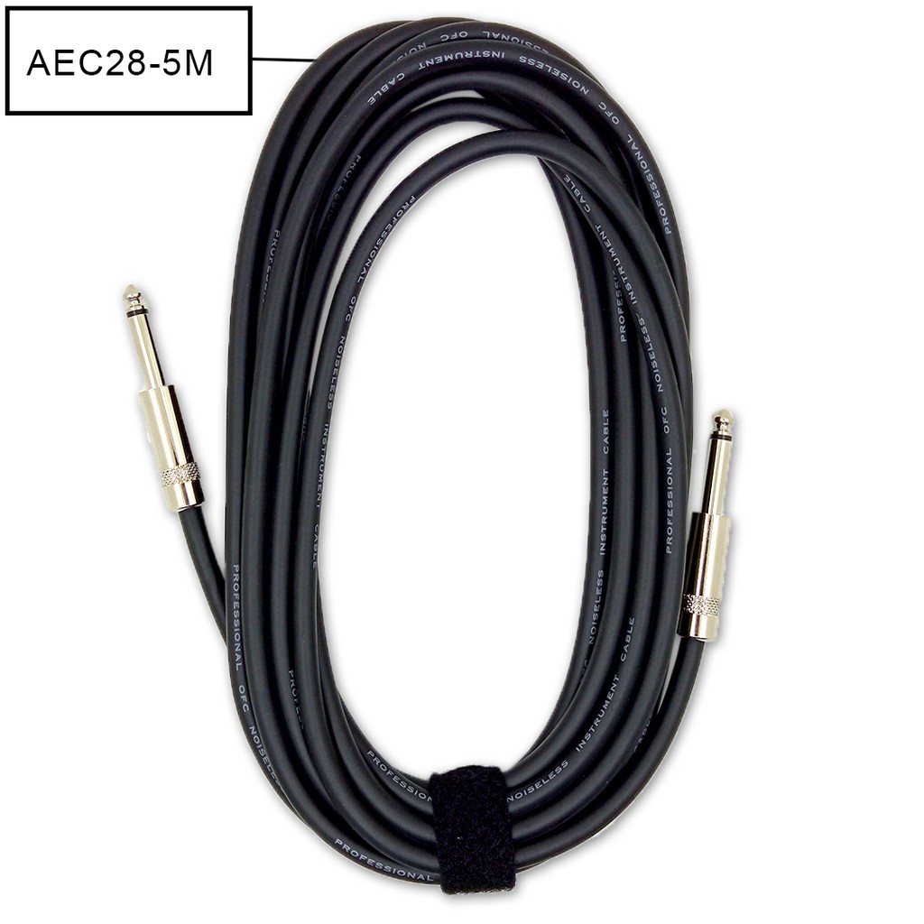 Amumu AEC28-5M Kabel Audio Jack 5 Meter Gitar Bass Piano