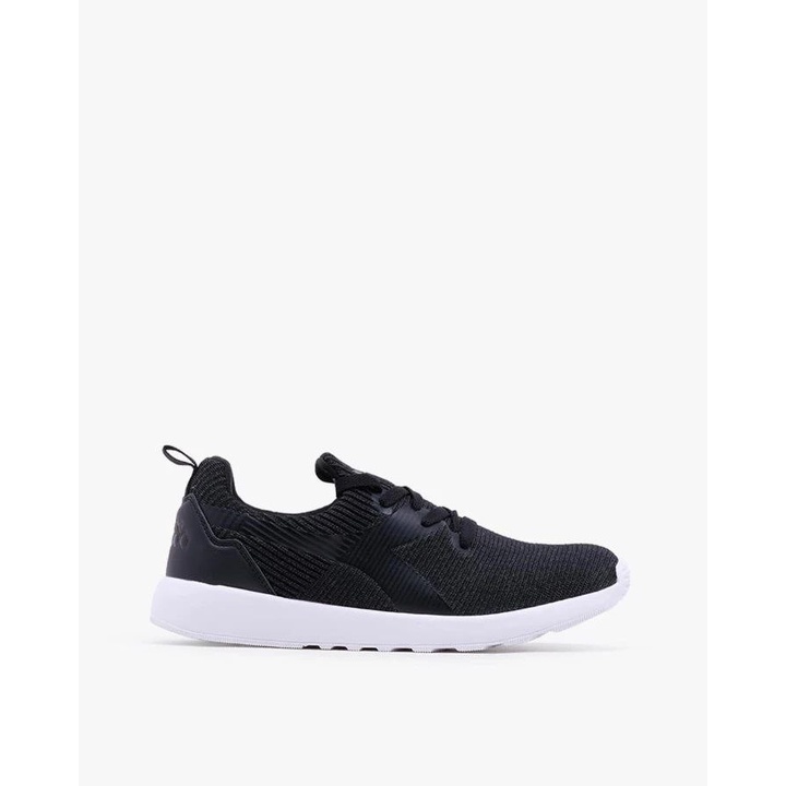 Diadora Assolo Men Black Sepatu Sneakers Pria