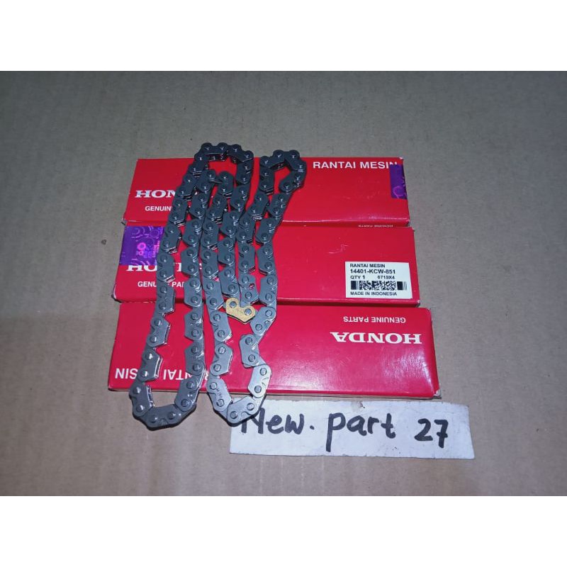 Rantai keteng/kamprat KCW verza/megapro new mono/cb 150R/crf 150
