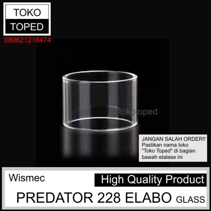 Authentic Wismec Predator 228 Kit with Elabo Tank Replacement Glass