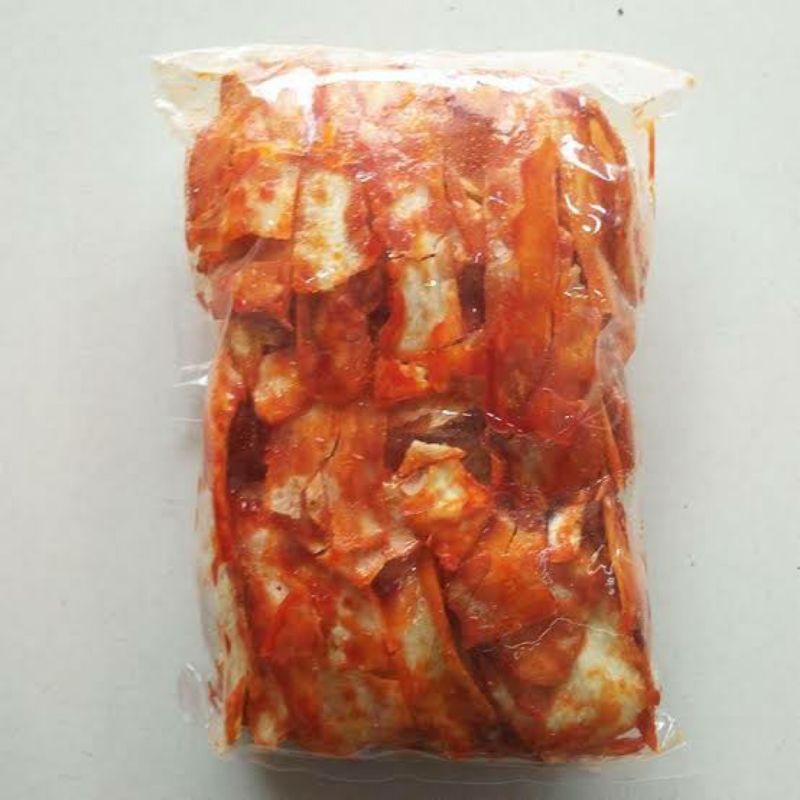 

Keripik singkong pedas balado