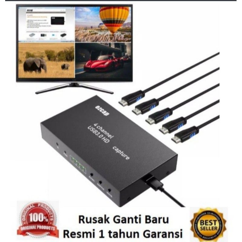 USB 3.0 HDMI capture 4 channel EZCap 264