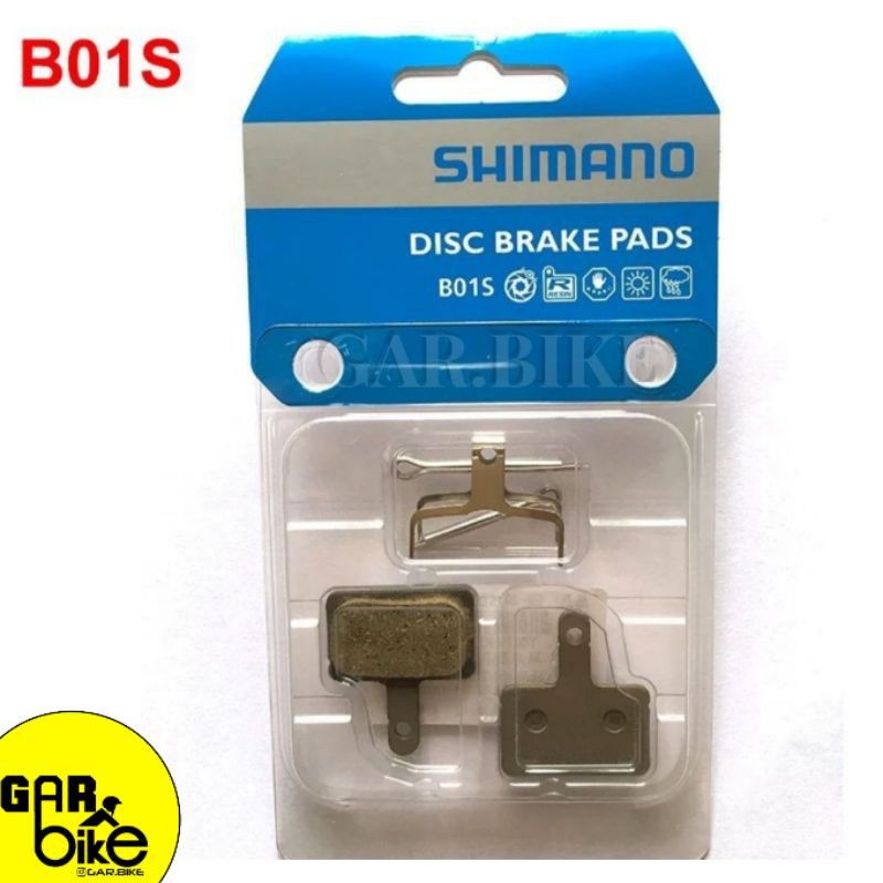 Kampas Rem Sepeda Hidrolik Shimano B01S Brakepad Polygon Thrill Sepeda Lipat