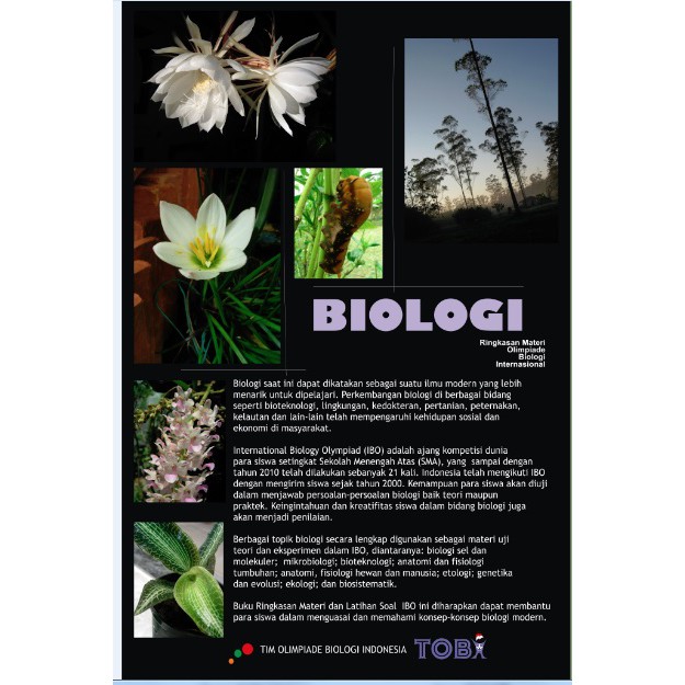 OBRAL!! BUKU BIOLOGI OSN SMA Bonus lembar Latihan Soal 263 Halaman-2